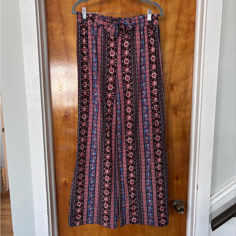 Joe Benbasset Pink and Blue Patterned Pants